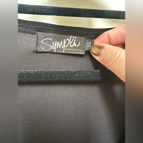 ✨ Funky Sympli Black Dress interchangeable Bottom Panels - Picture 13 of 13